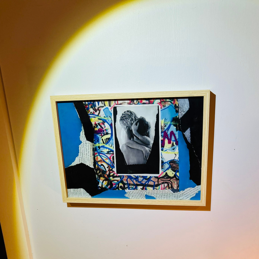 BE THE ONE - Urban Love Collage Art Print