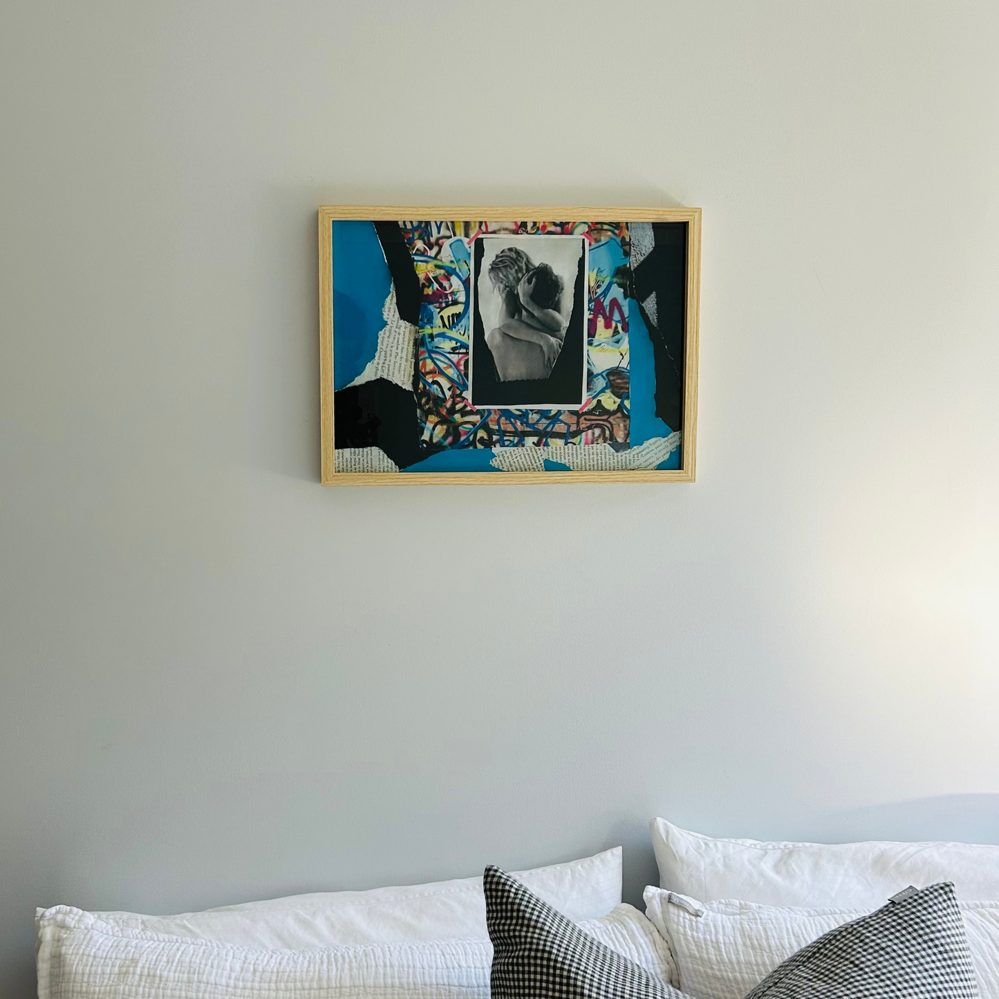 BE THE ONE - Urban Love Collage Art Print