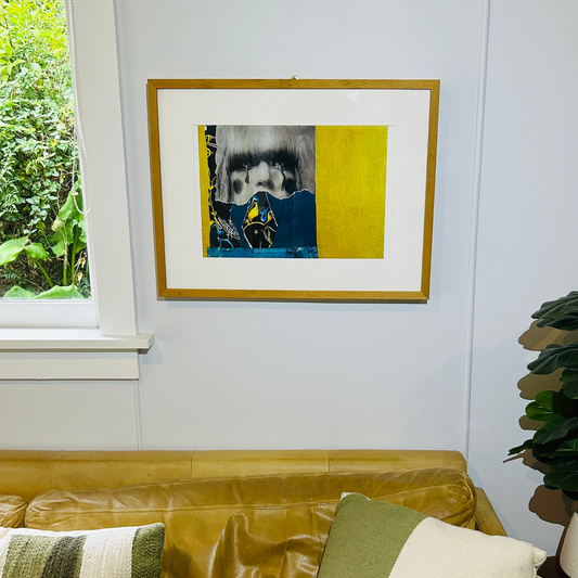 DEEP REST - Emotional Healing Collage Art Print