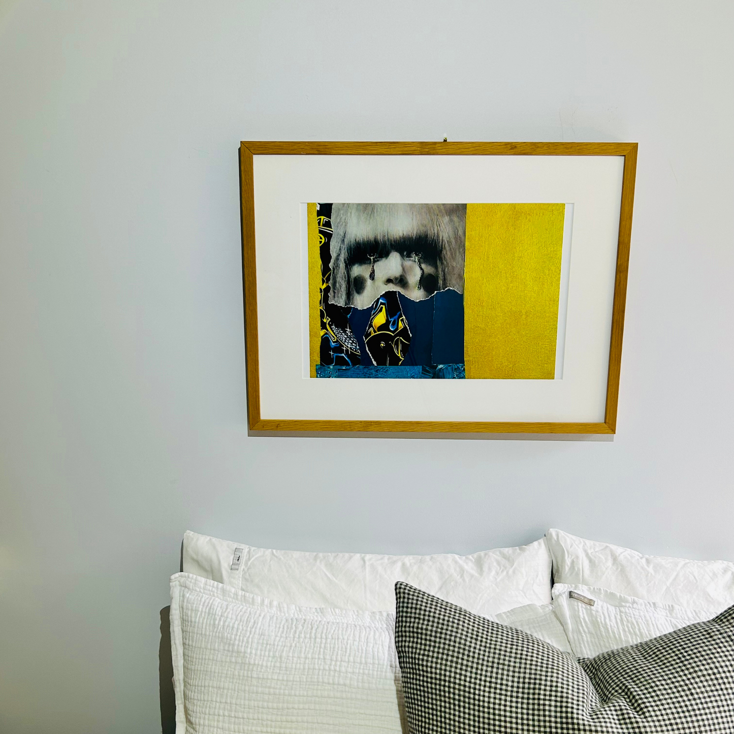 DEEP REST - Emotional Healing Collage Art Print