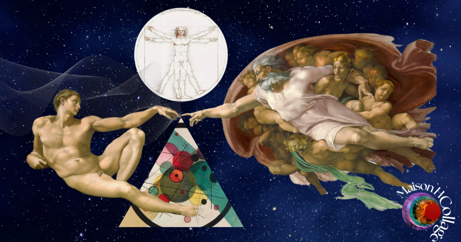The history of spirituality in art, Michelangelo, Kandinsky, Leonardo da Vinci